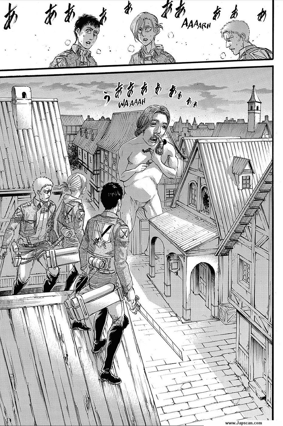 Lecture en ligne Shingeki No Kyojin 77 page 17