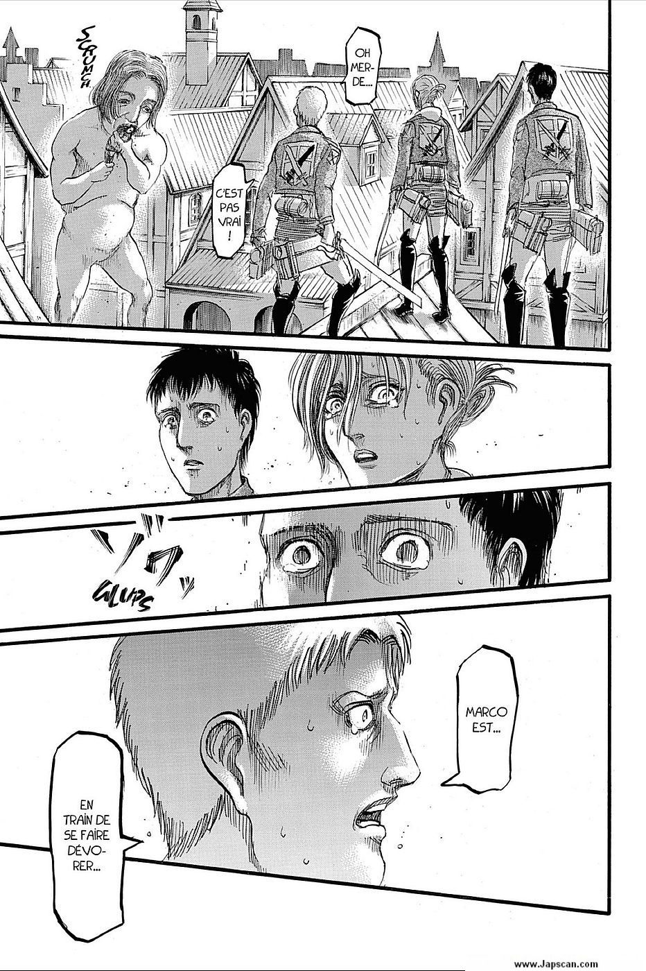 Lecture en ligne Shingeki No Kyojin 77 page 19