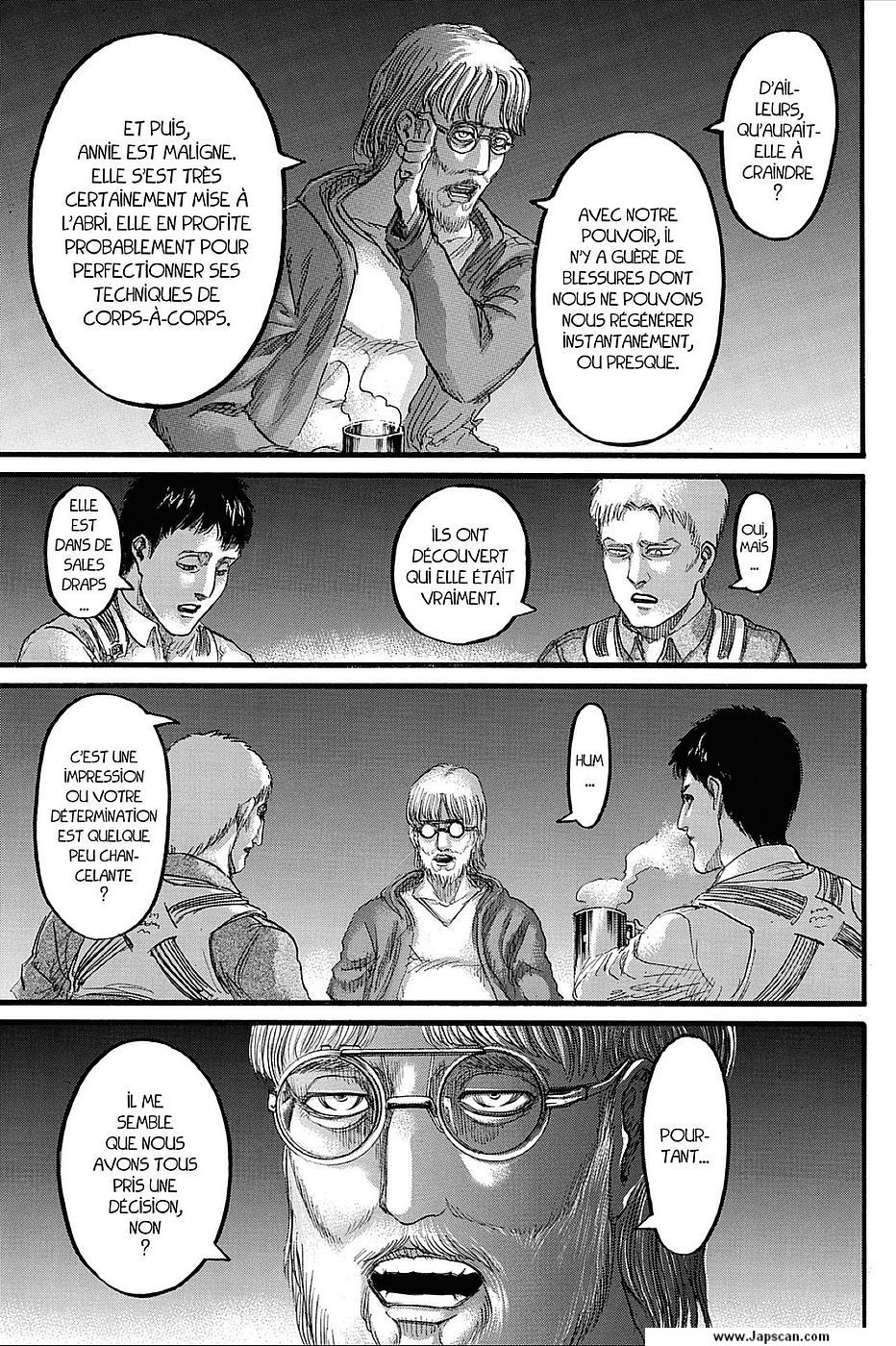 Lecture en ligne Shingeki No Kyojin 77 page 21