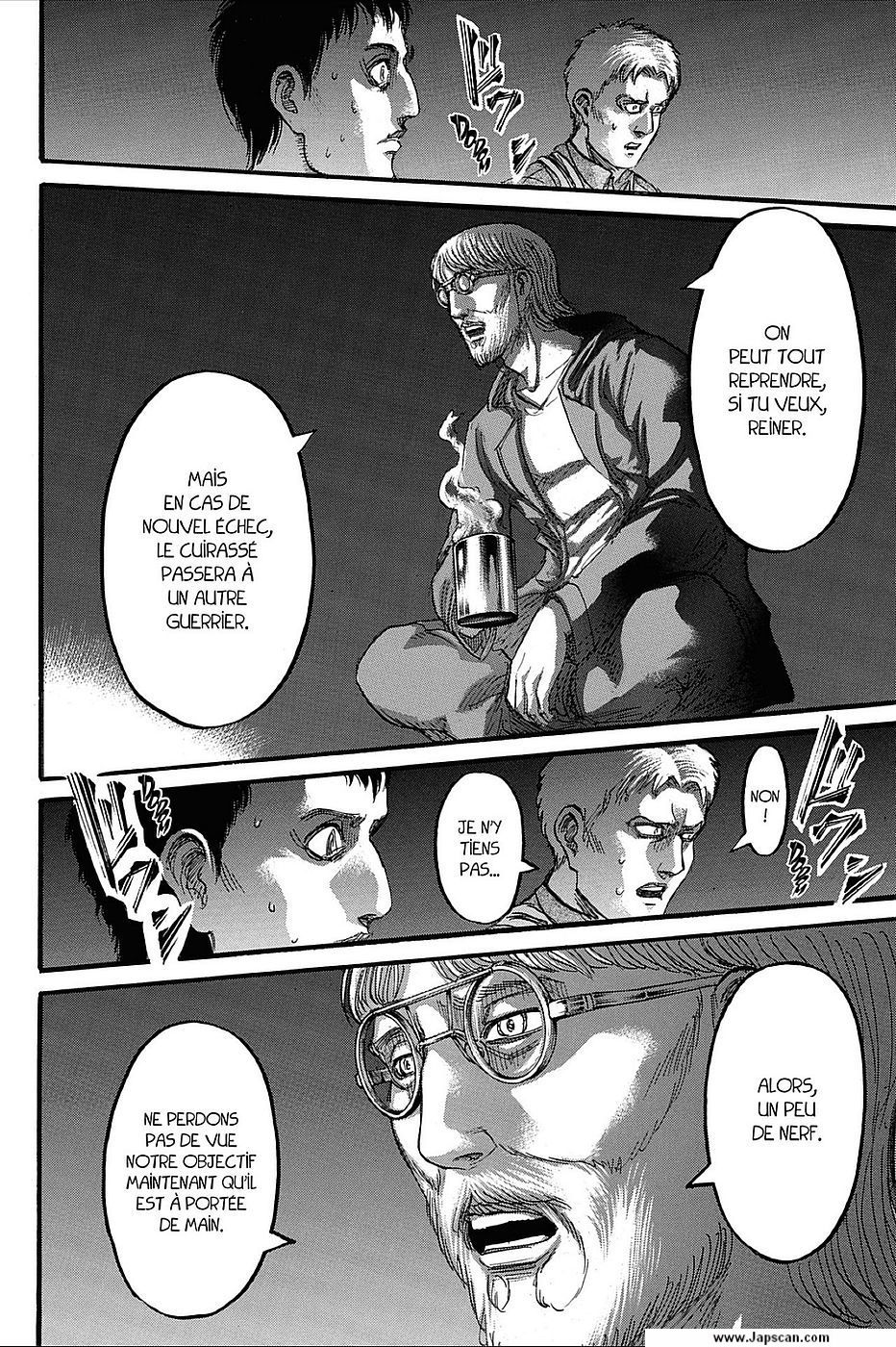 Lecture en ligne Shingeki No Kyojin 77 page 22