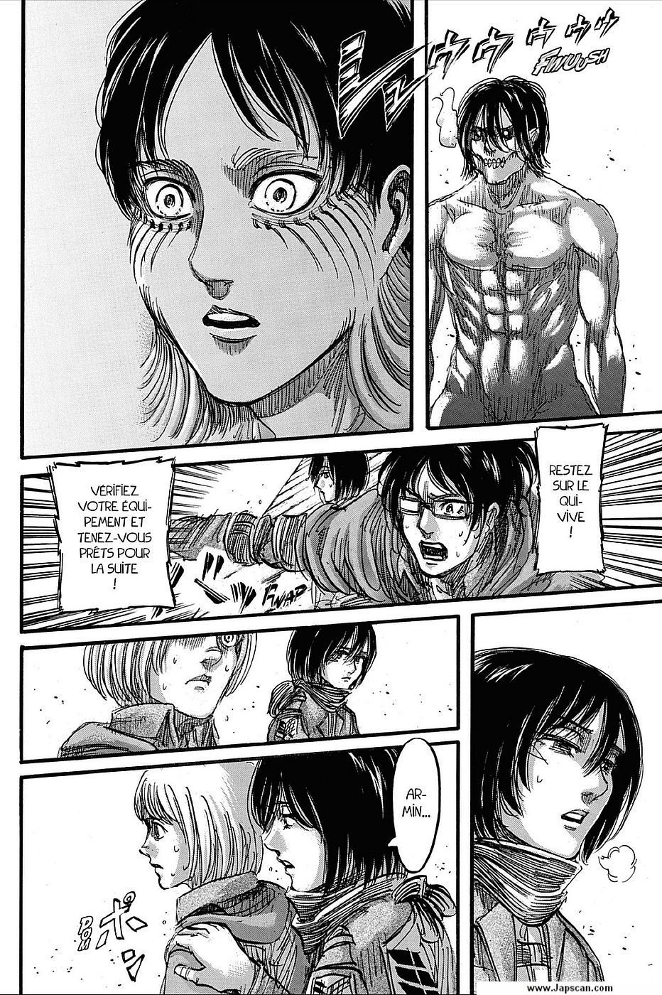 Lecture en ligne Shingeki No Kyojin 77 page 36