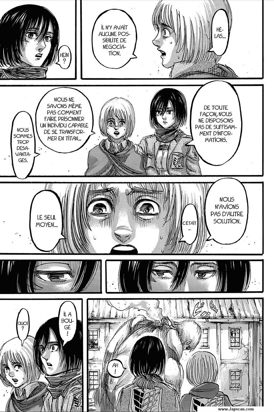 Lecture en ligne Shingeki No Kyojin 77 page 37