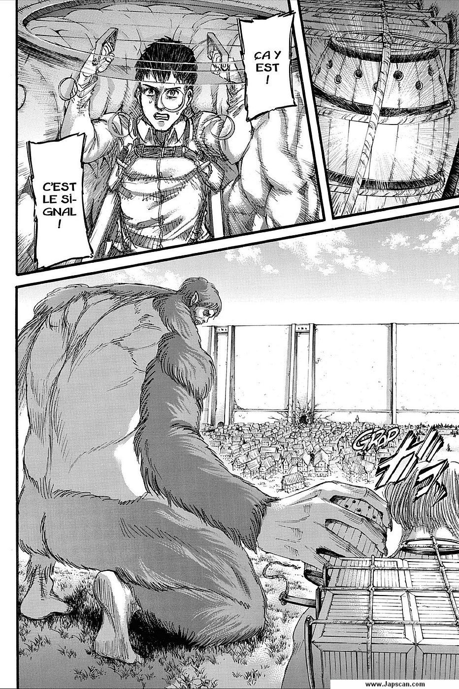 Lecture en ligne Shingeki No Kyojin 77 page 42