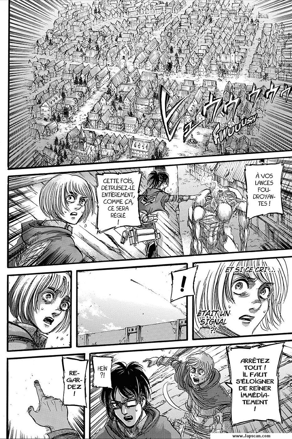 Lecture en ligne Shingeki No Kyojin 77 page 44