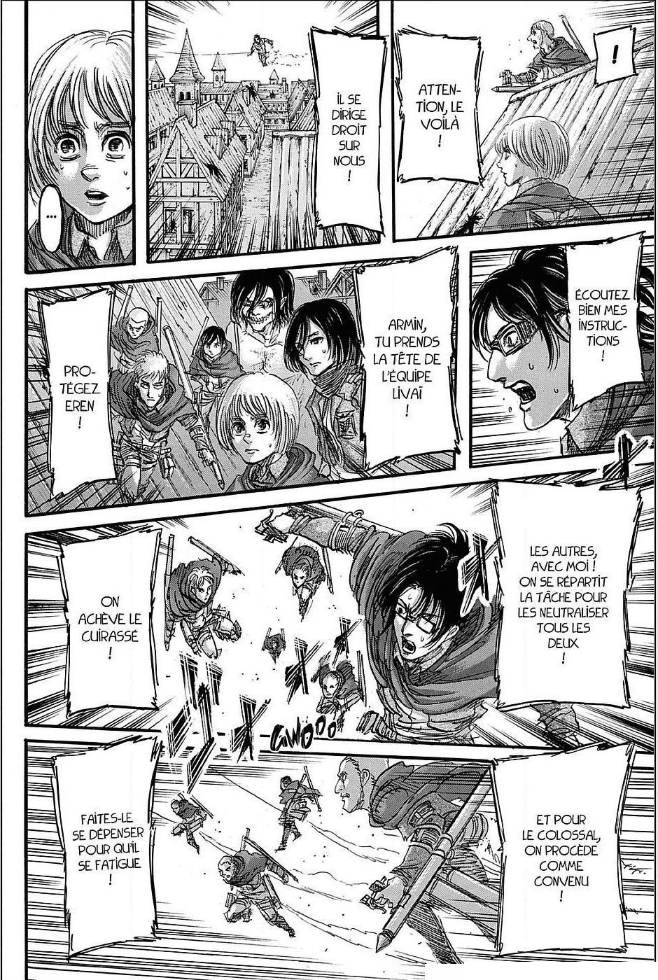 Lecture en ligne Shingeki No Kyojin 78 page 12