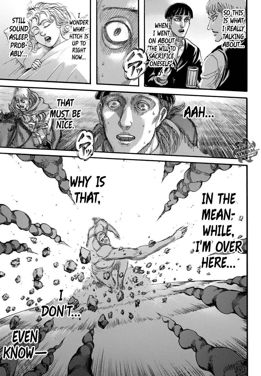 Lecture en ligne Shingeki No Kyojin 81 page 10