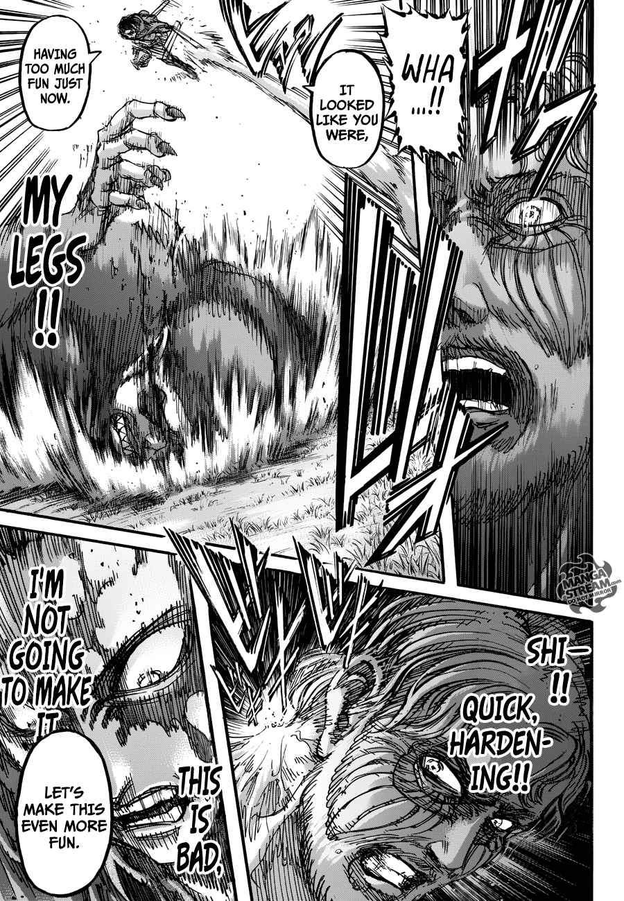Lecture en ligne Shingeki No Kyojin 81 page 23