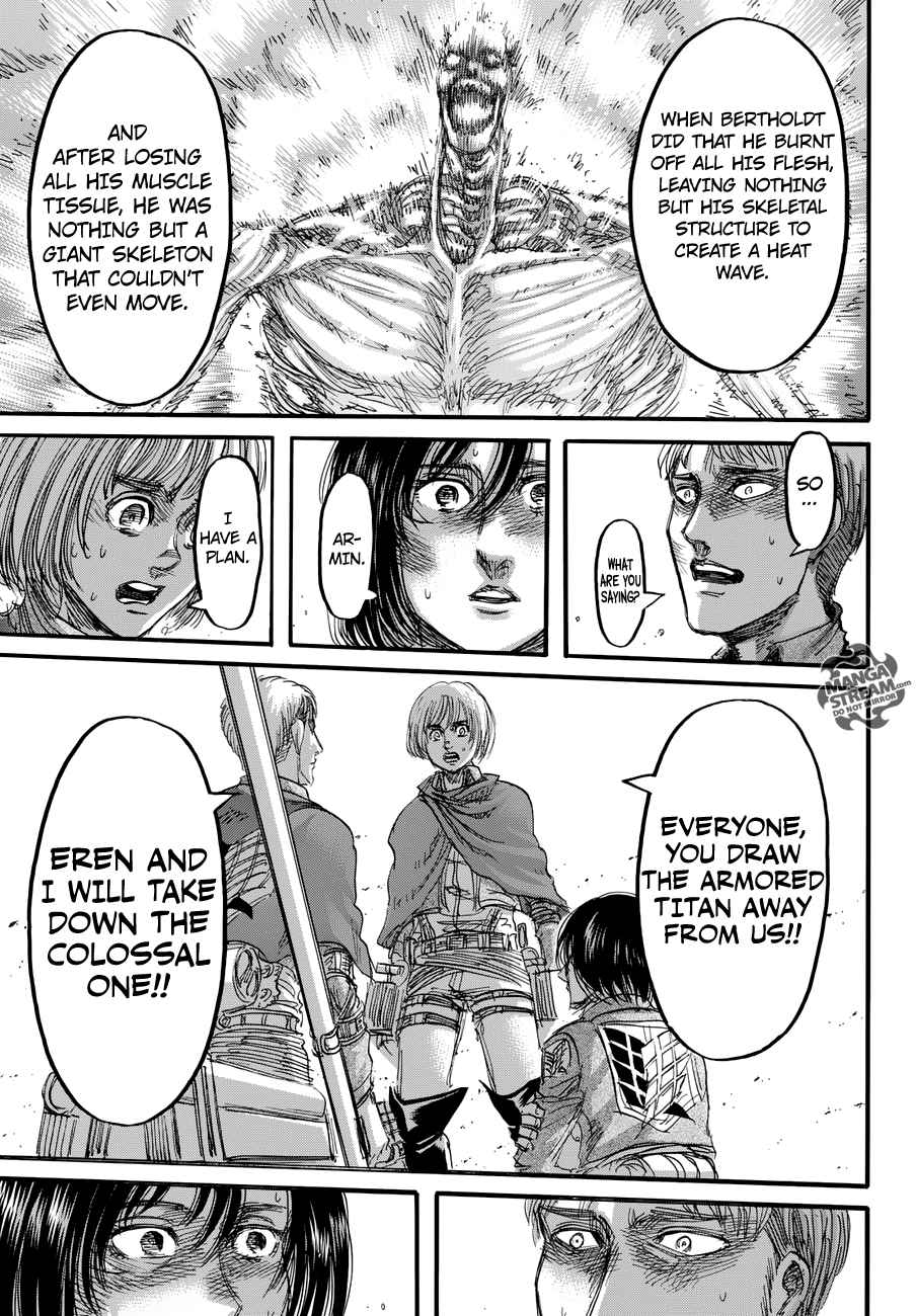 Lecture en ligne Shingeki No Kyojin 81 page 41