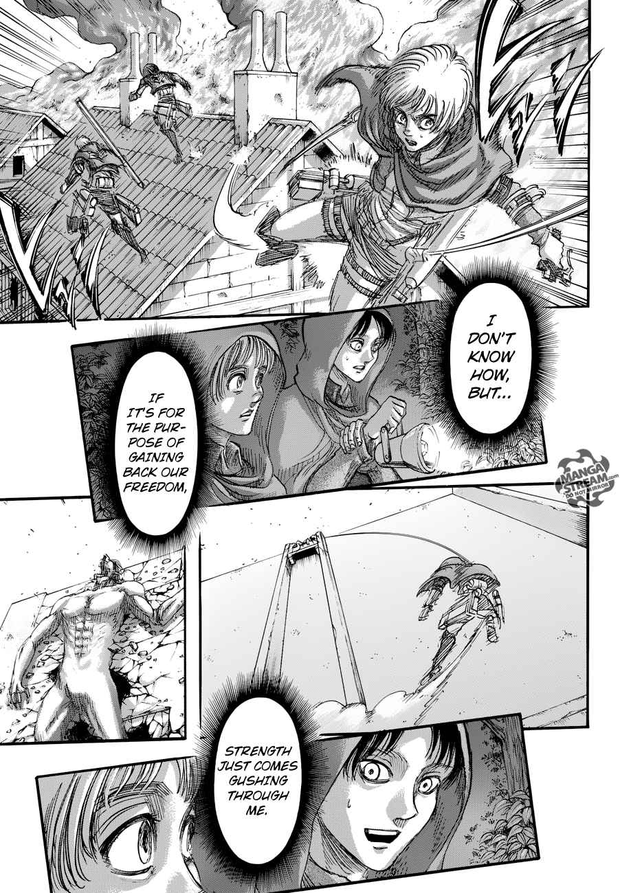 Lecture en ligne Shingeki No Kyojin 81 page 43
