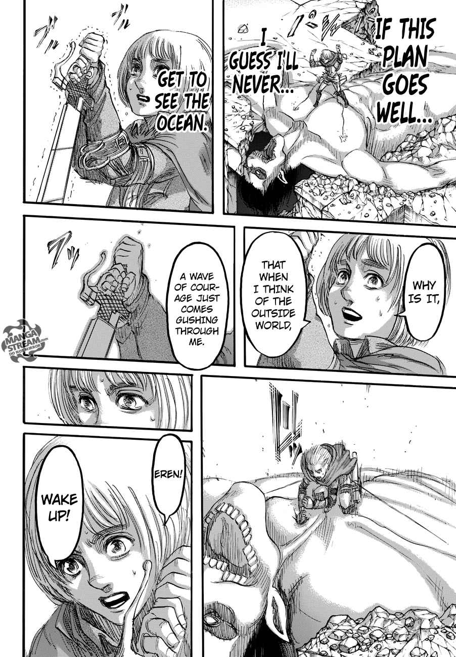 Lecture en ligne Shingeki No Kyojin 81 page 44