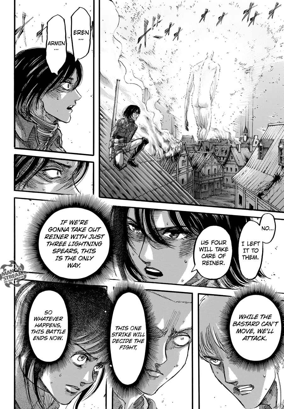 Lecture en ligne Shingeki No Kyojin 82 page 20