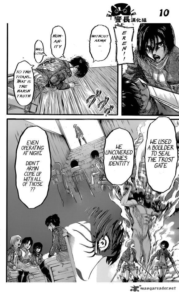 Lecture en ligne Shingeki No Kyojin 84 page 10