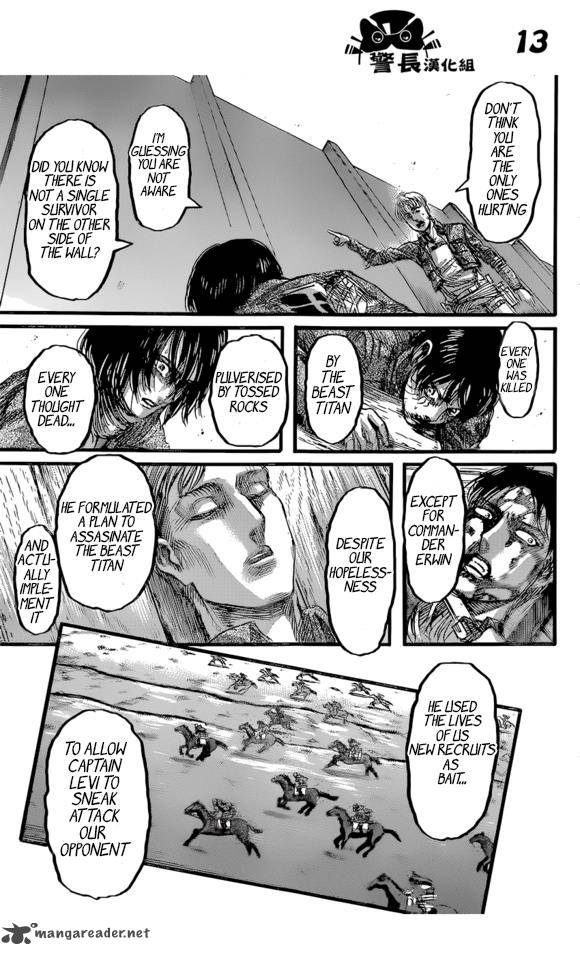 Lecture en ligne Shingeki No Kyojin 84 page 13