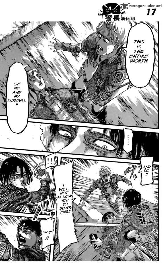 Lecture en ligne Shingeki No Kyojin 84 page 17