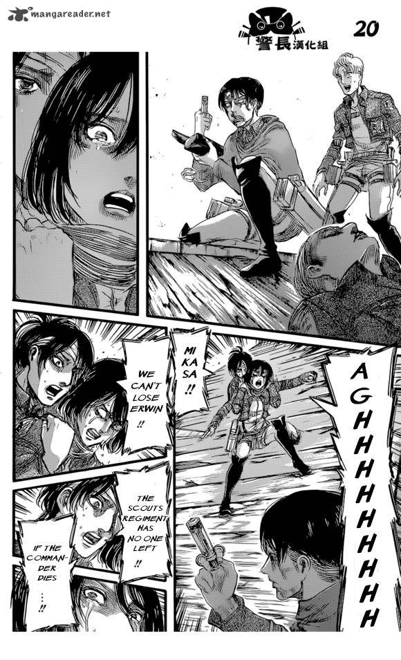 Lecture en ligne Shingeki No Kyojin 84 page 20