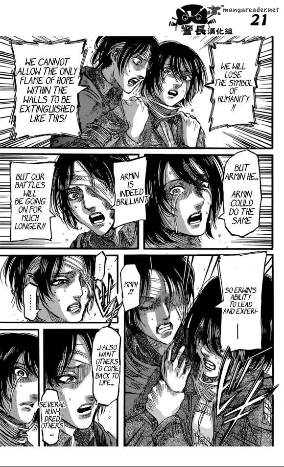 Lecture en ligne Shingeki No Kyojin 84 page 21