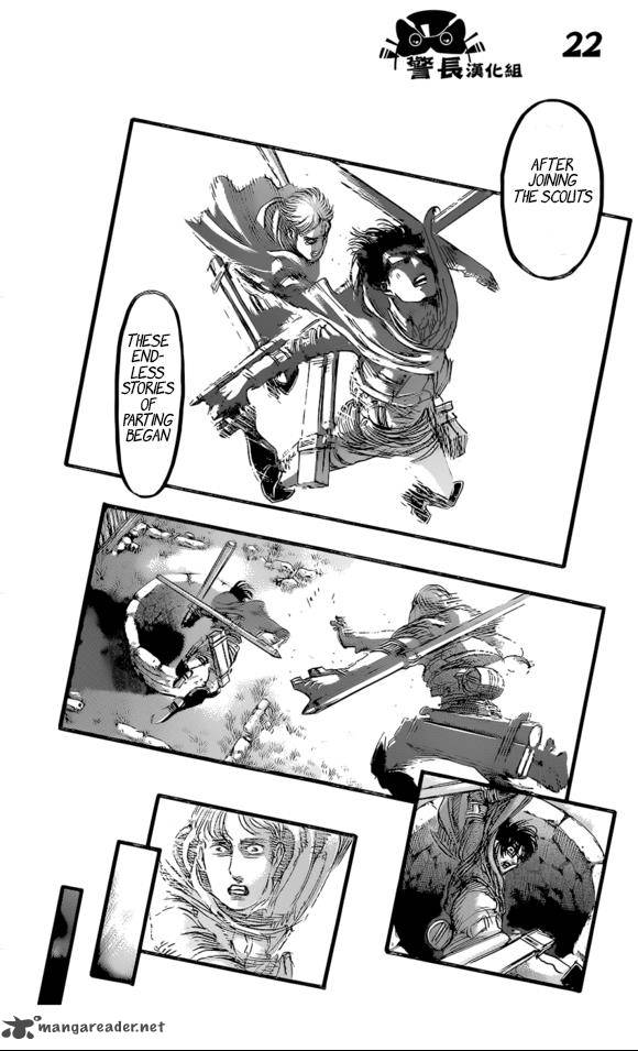 Lecture en ligne Shingeki No Kyojin 84 page 22