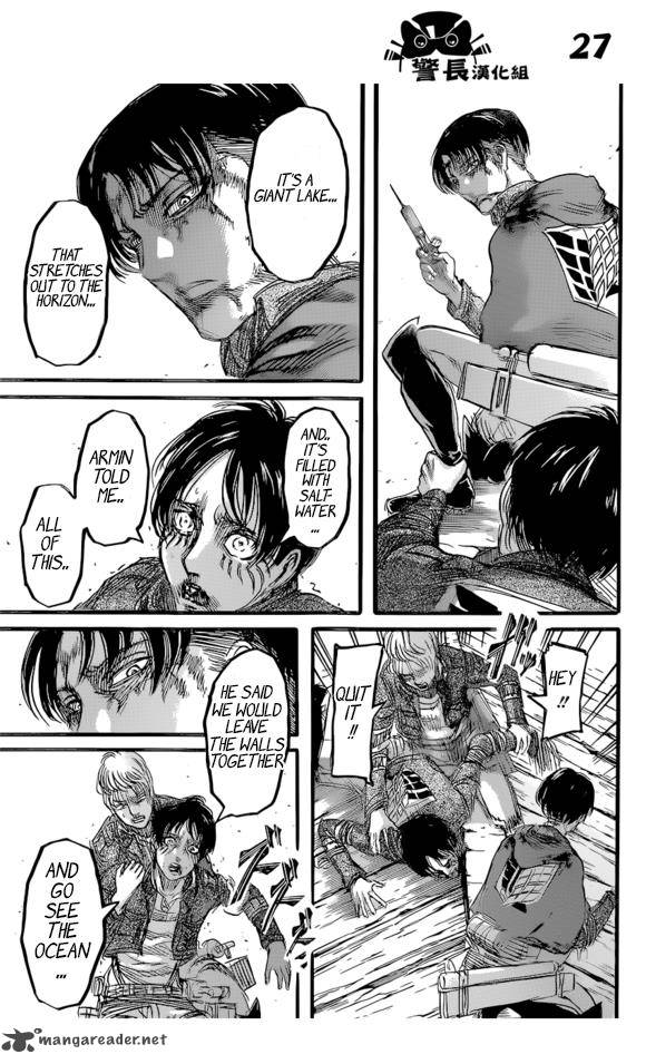 Lecture en ligne Shingeki No Kyojin 84 page 27
