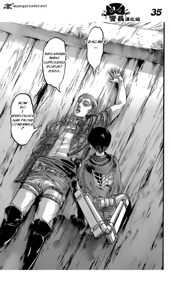 Lecture en ligne Shingeki No Kyojin 84 page 35