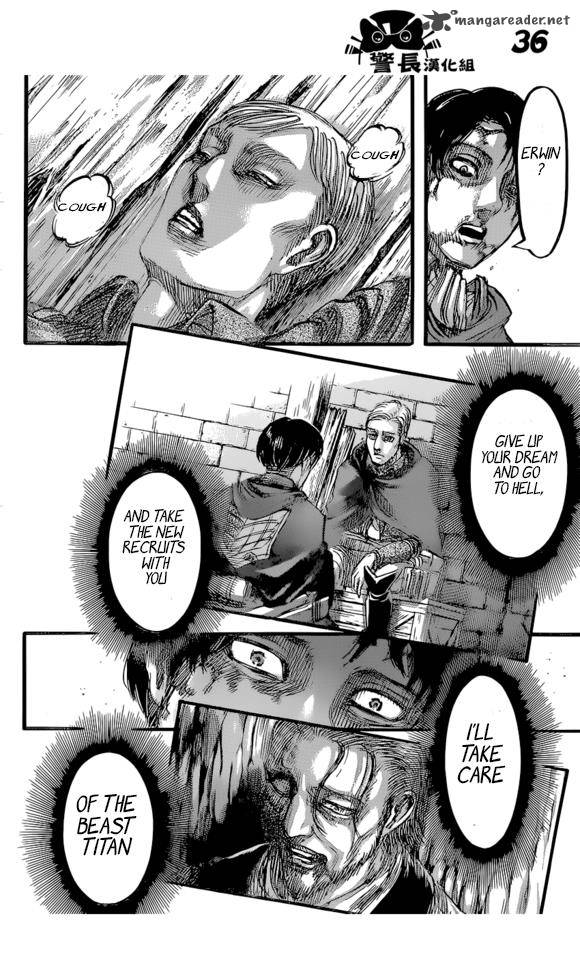 Lecture en ligne Shingeki No Kyojin 84 page 36
