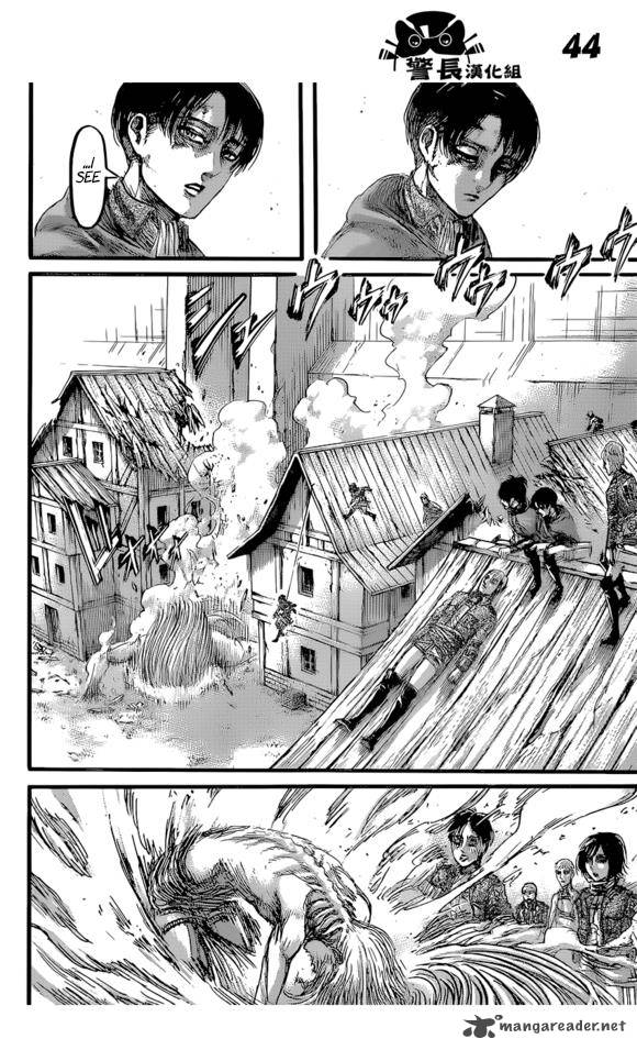 Lecture en ligne Shingeki No Kyojin 84 page 44