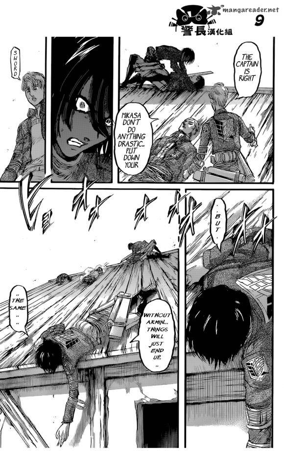 Lecture en ligne Shingeki No Kyojin 84 page 9