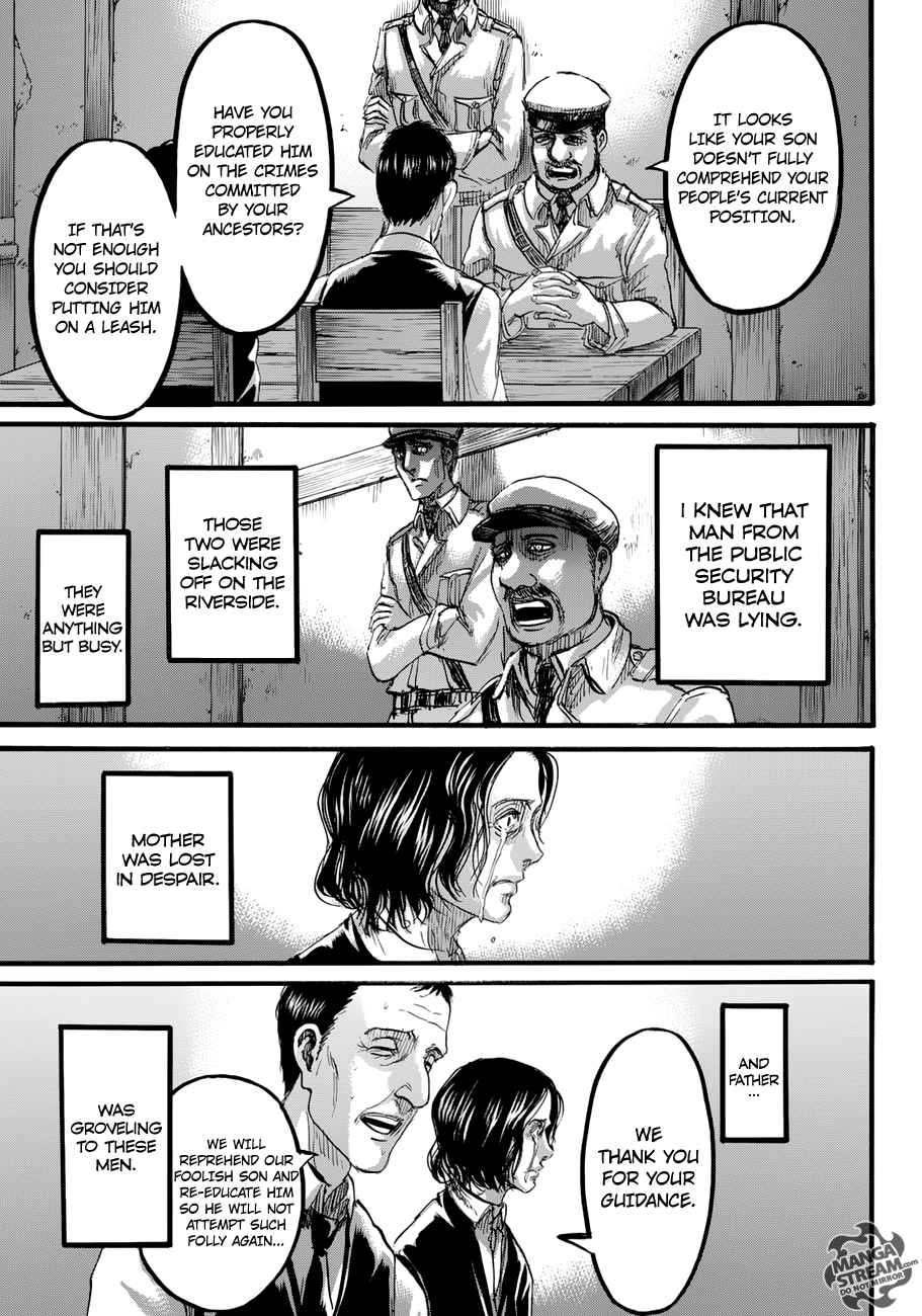 Lecture en ligne Shingeki No Kyojin 86 page 15