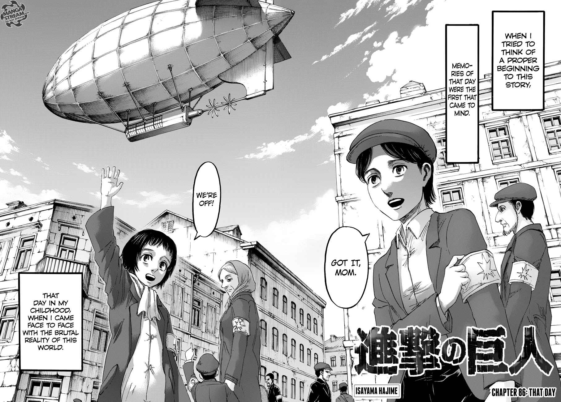 Lecture en ligne Shingeki No Kyojin 86 page 3