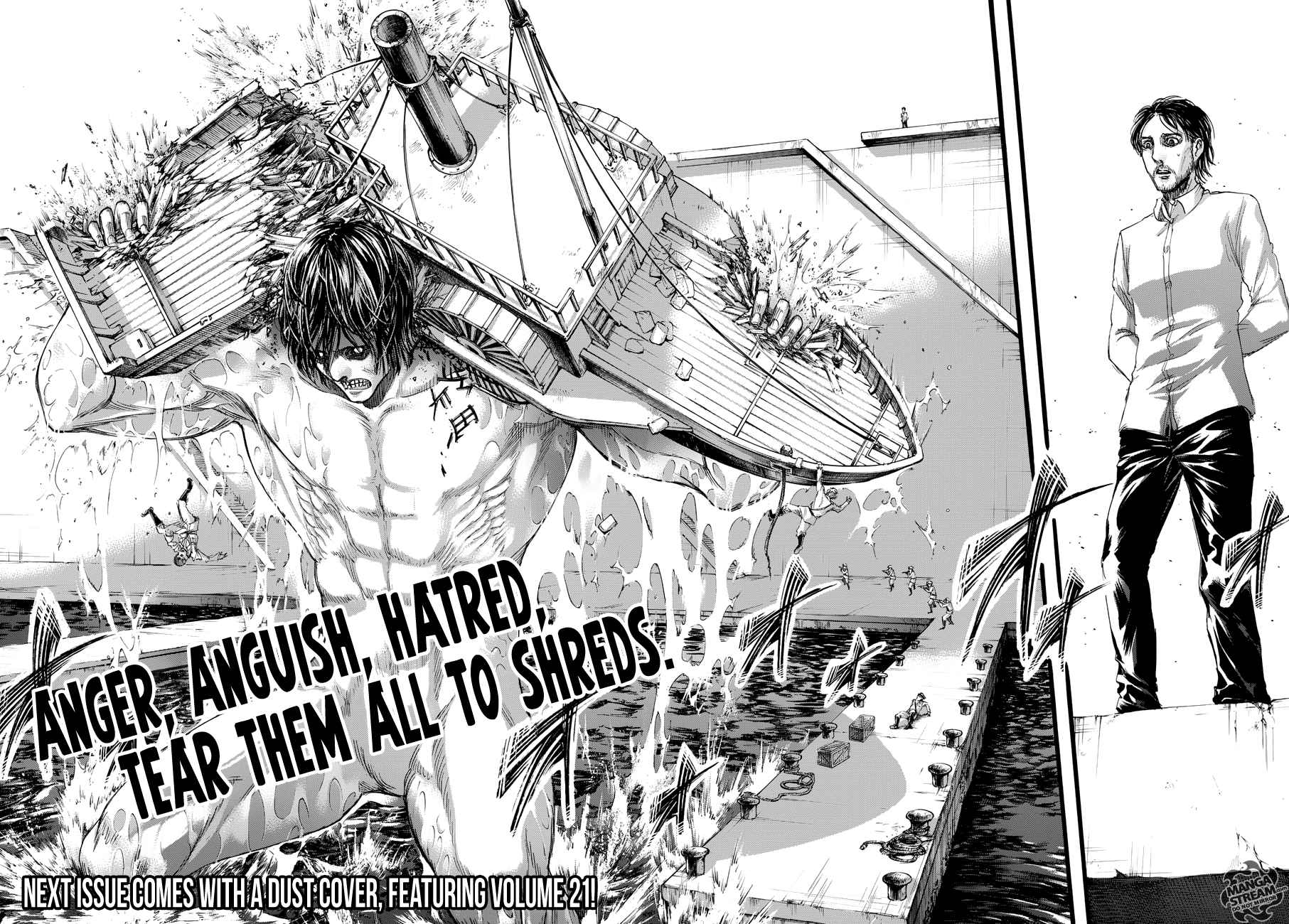 Lecture en ligne Shingeki No Kyojin 87 page 45