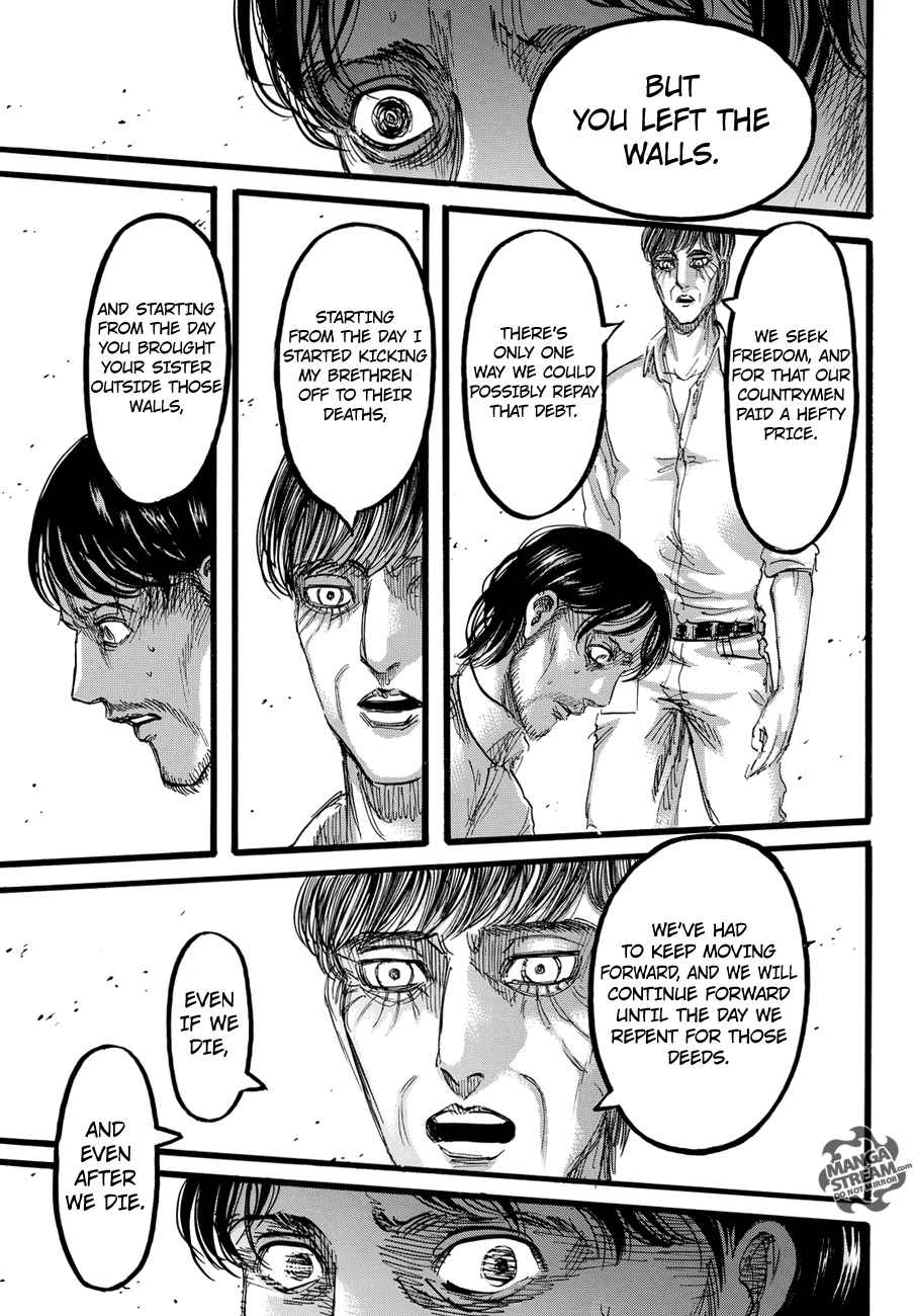 Lecture en ligne Shingeki No Kyojin 88 page 40