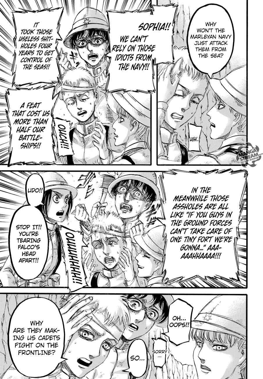 Lecture en ligne Shingeki No Kyojin 91 page 12