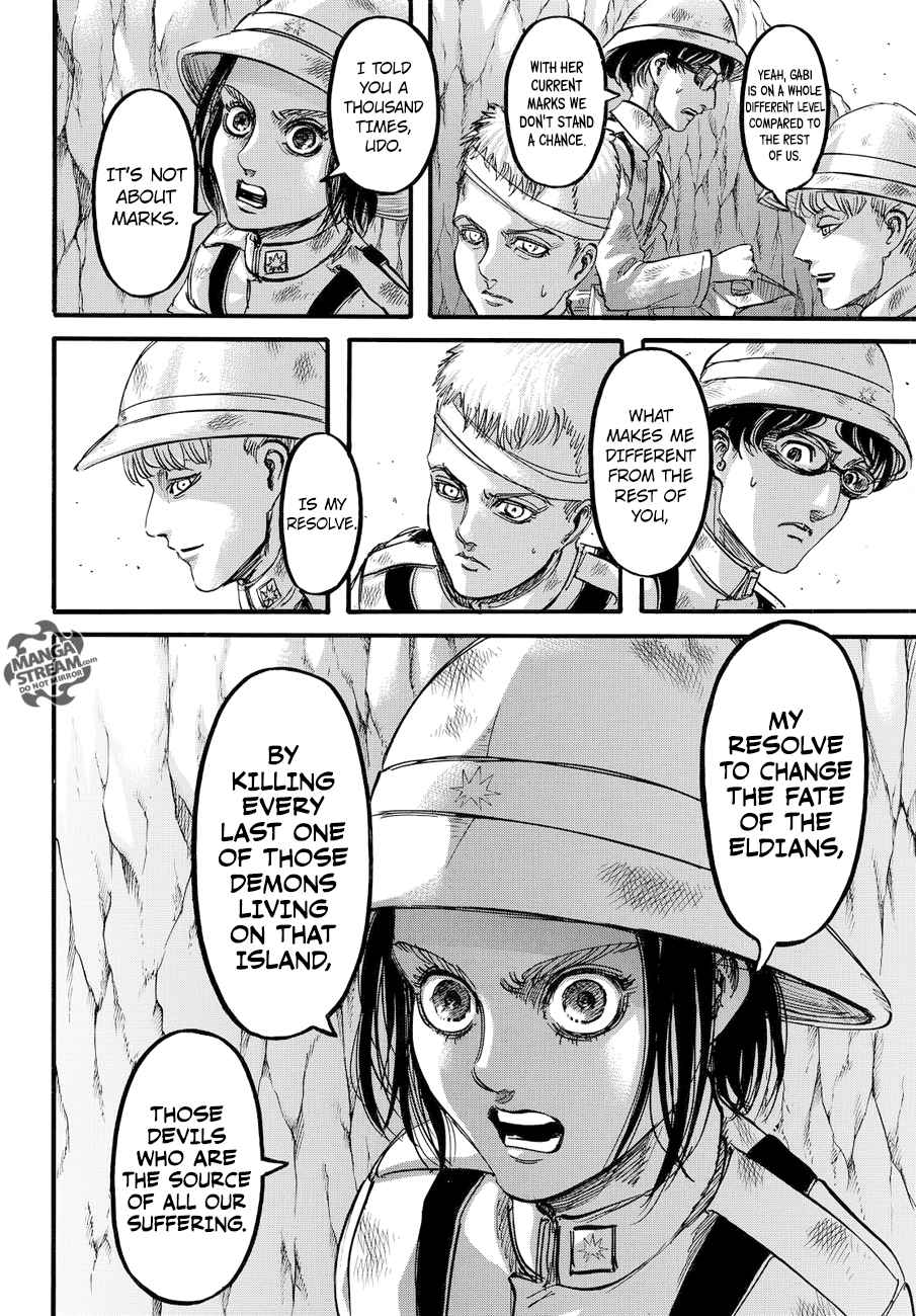 Lecture en ligne Shingeki No Kyojin 91 page 17