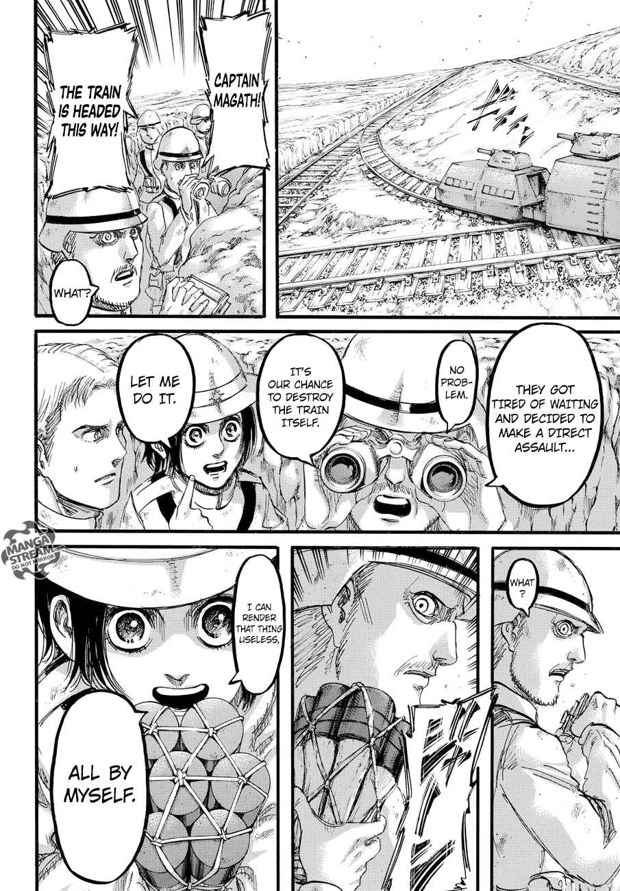 Lecture en ligne Shingeki No Kyojin 91 page 27