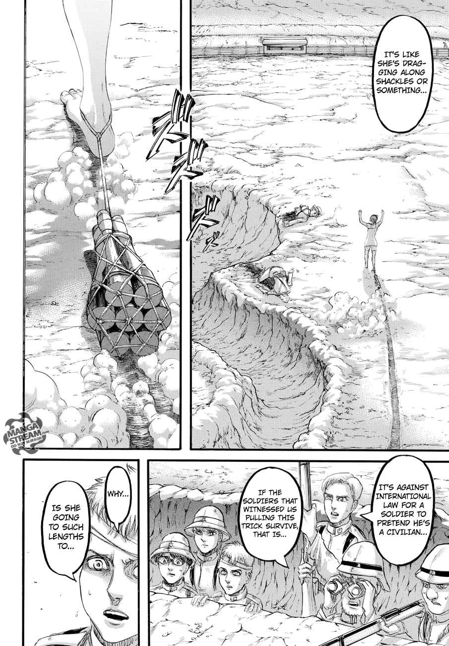 Lecture en ligne Shingeki No Kyojin 91 page 33