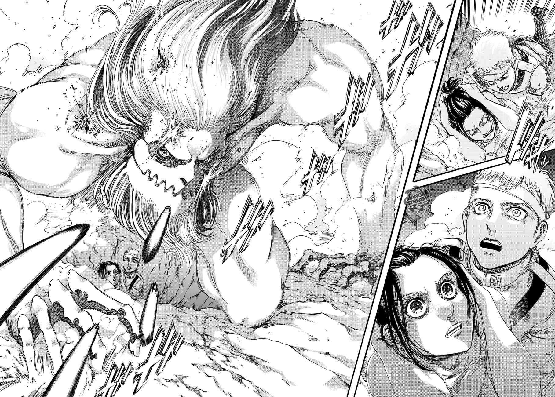 Lecture en ligne Shingeki No Kyojin 91 page 41