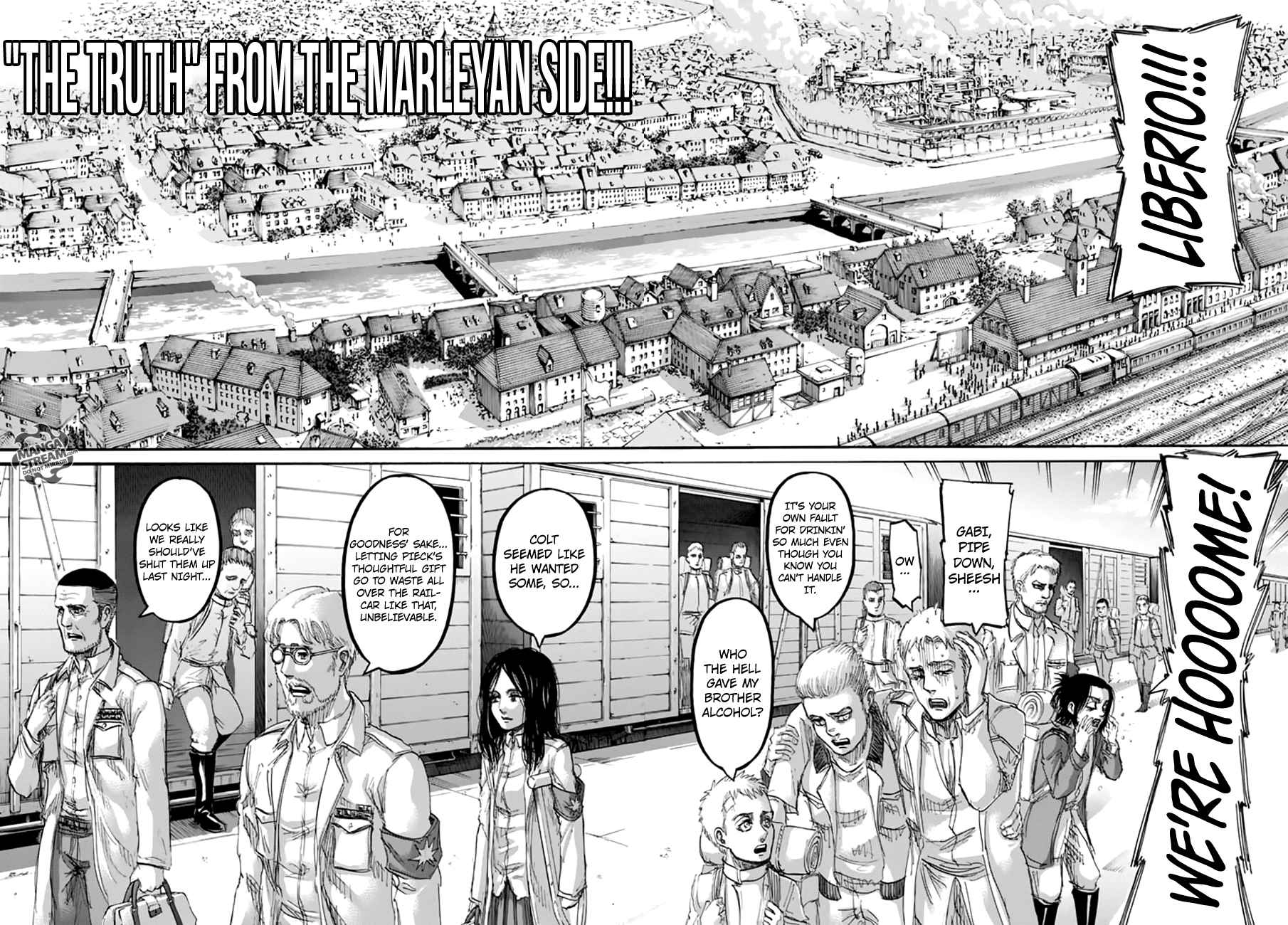 Lecture en ligne Shingeki No Kyojin 94 page 3