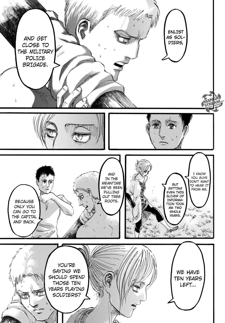 Lecture en ligne Shingeki No Kyojin 96 page 42