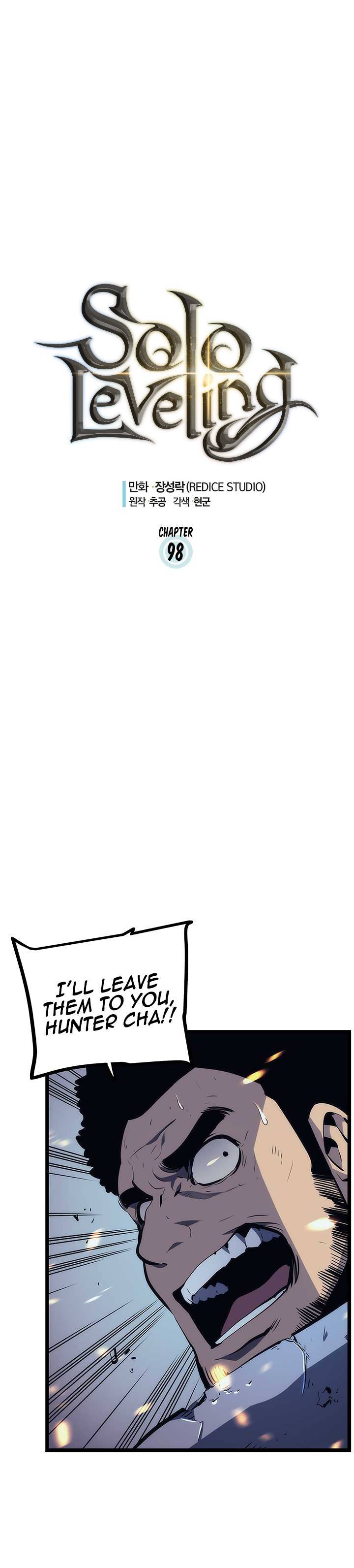 Lecture en ligne Solo Leveling 98 page 1