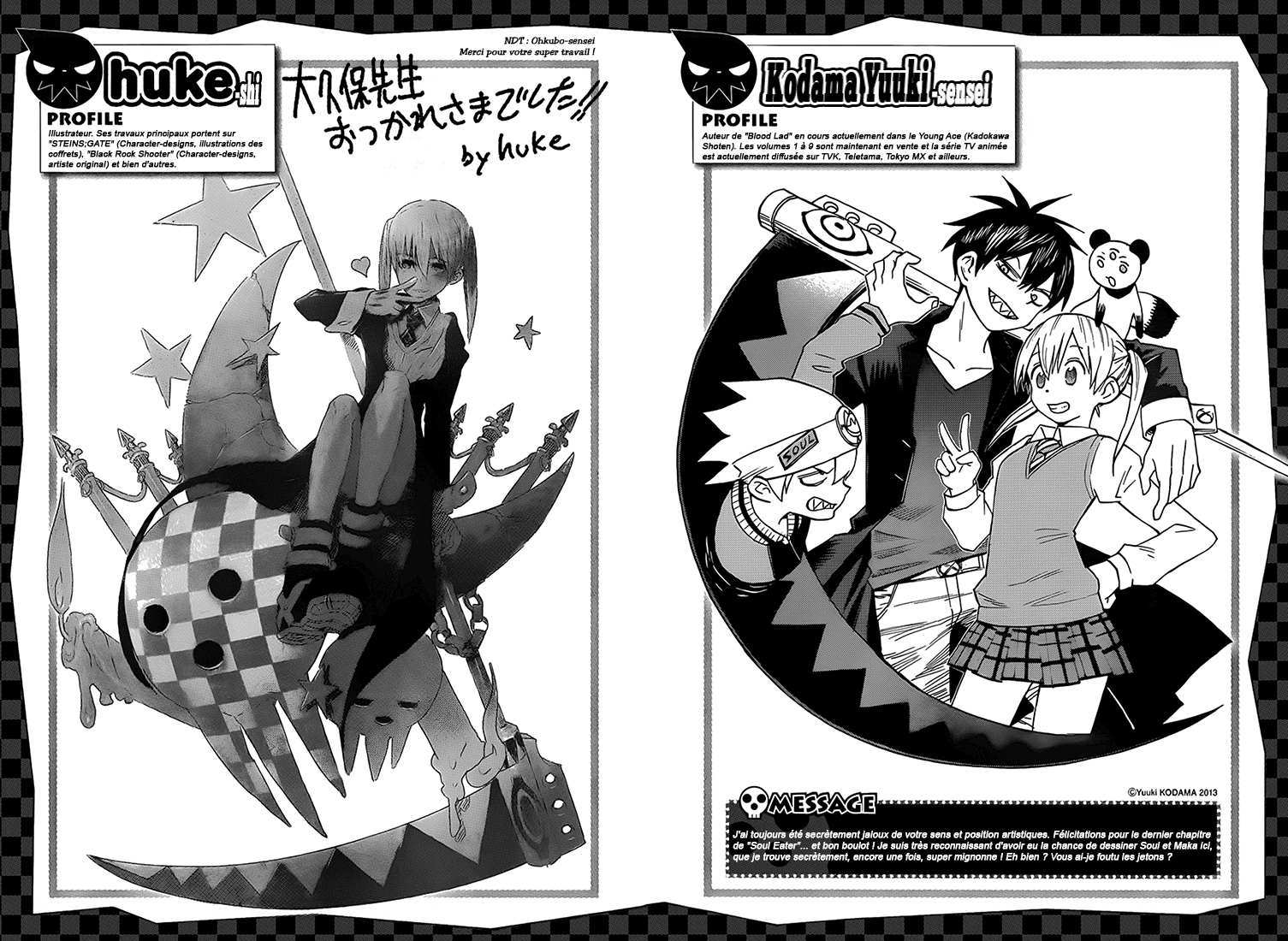 Lecture en ligne Soul Eater 113 page 45