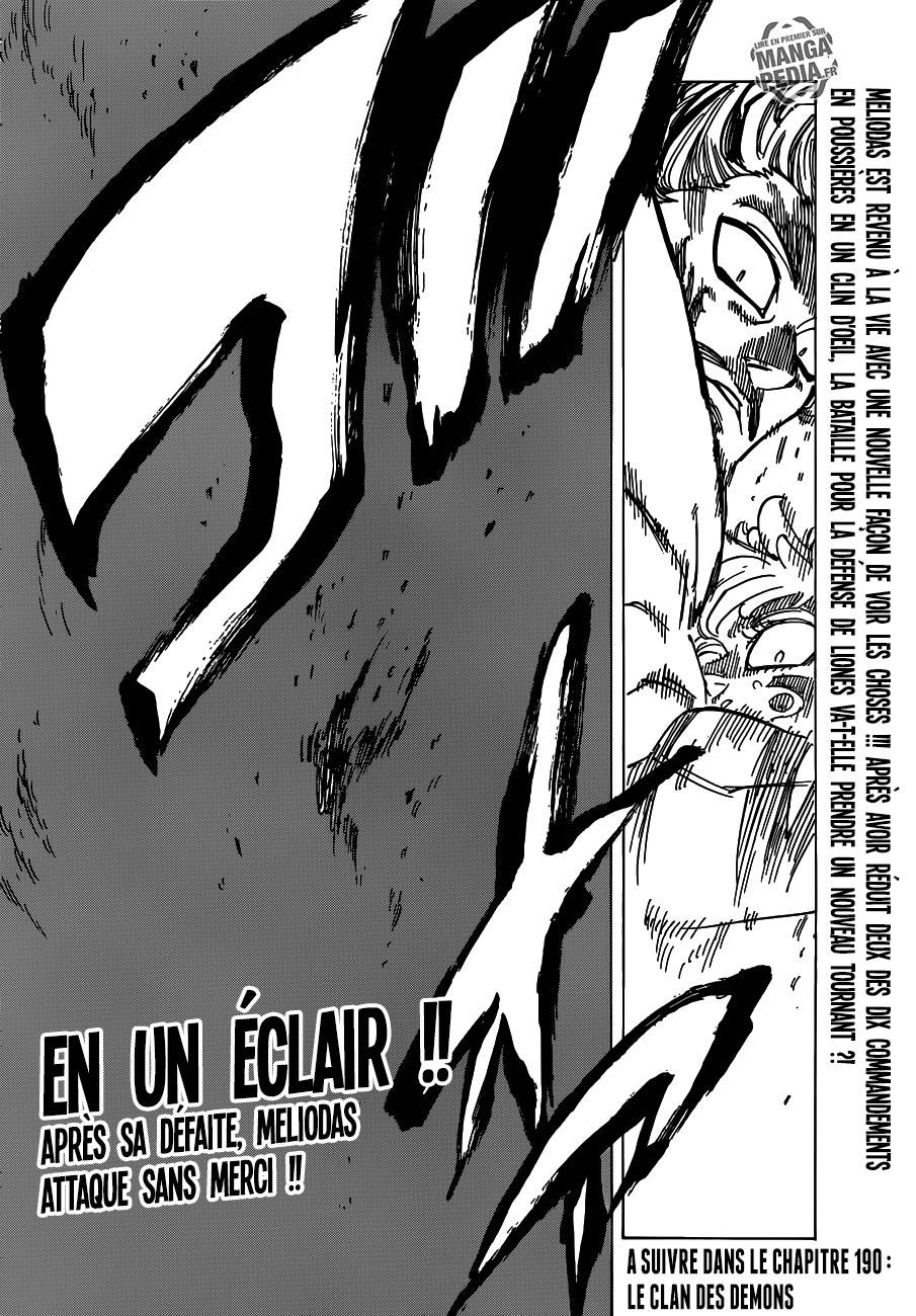 lecture en ligne The Seven Deadly Sins 189 page 20
