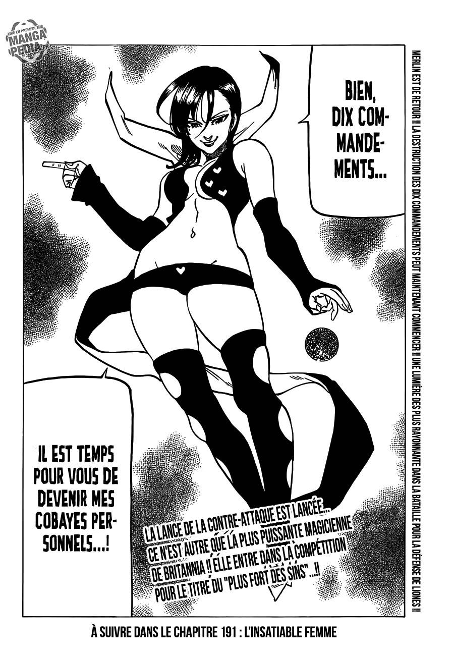 Lecture en ligne The Seven Deadly Sins 190 page 20