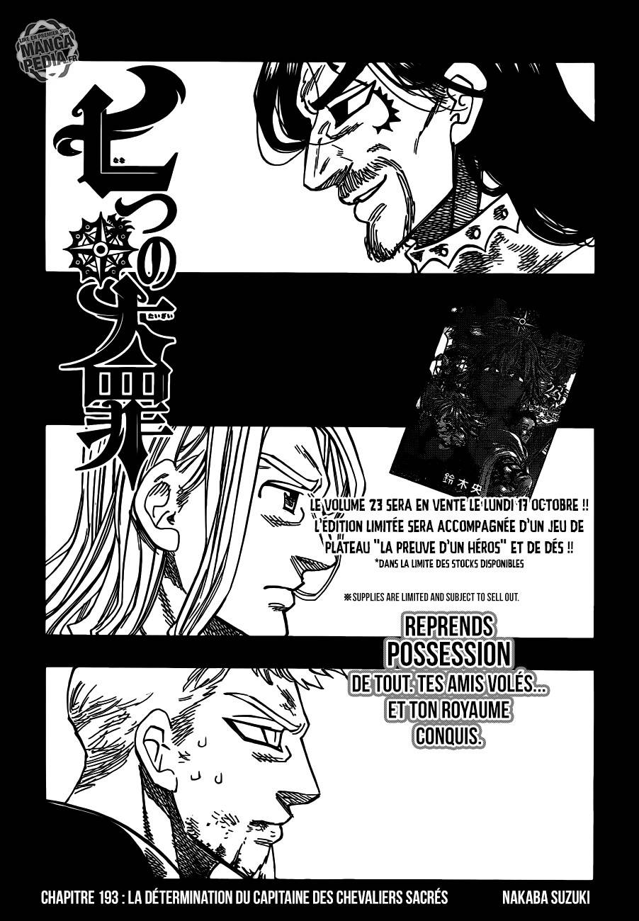 Lecture en ligne The Seven Deadly Sins 193 page 1