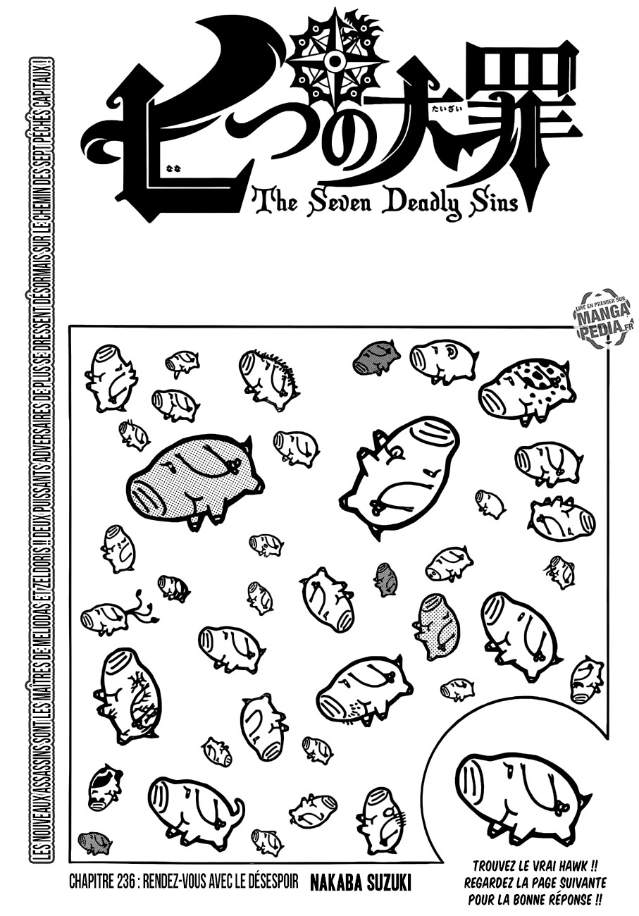 Lecture en ligne The Seven Deadly Sins 236 page 1