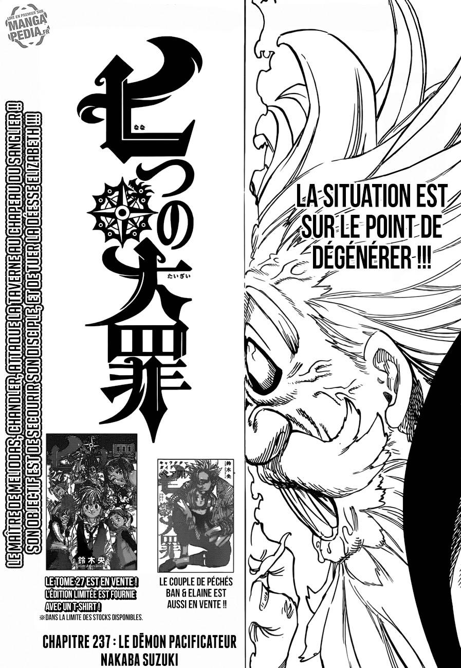Lecture en ligne The Seven Deadly Sins 237 page 1