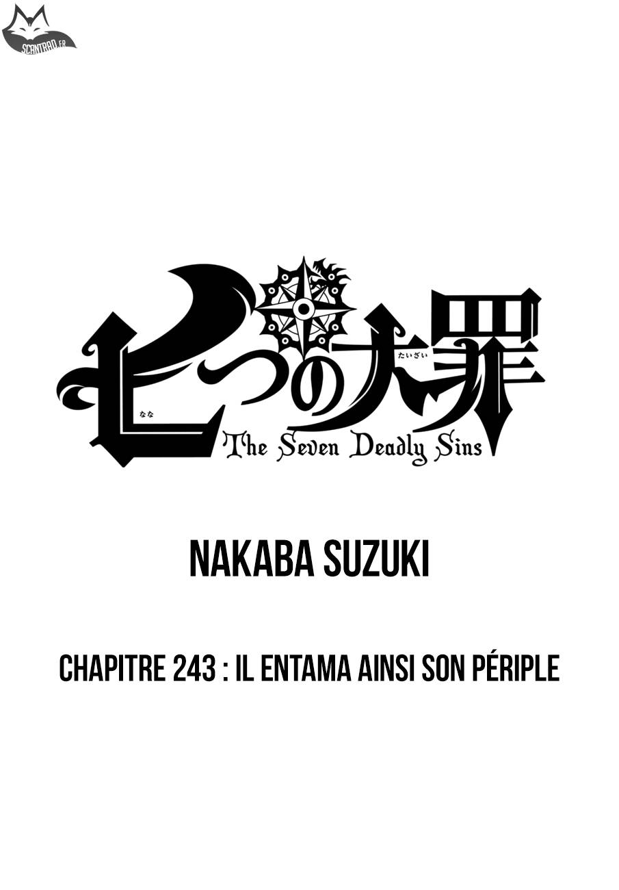 Lecture en ligne The Seven Deadly Sins 243 page 1