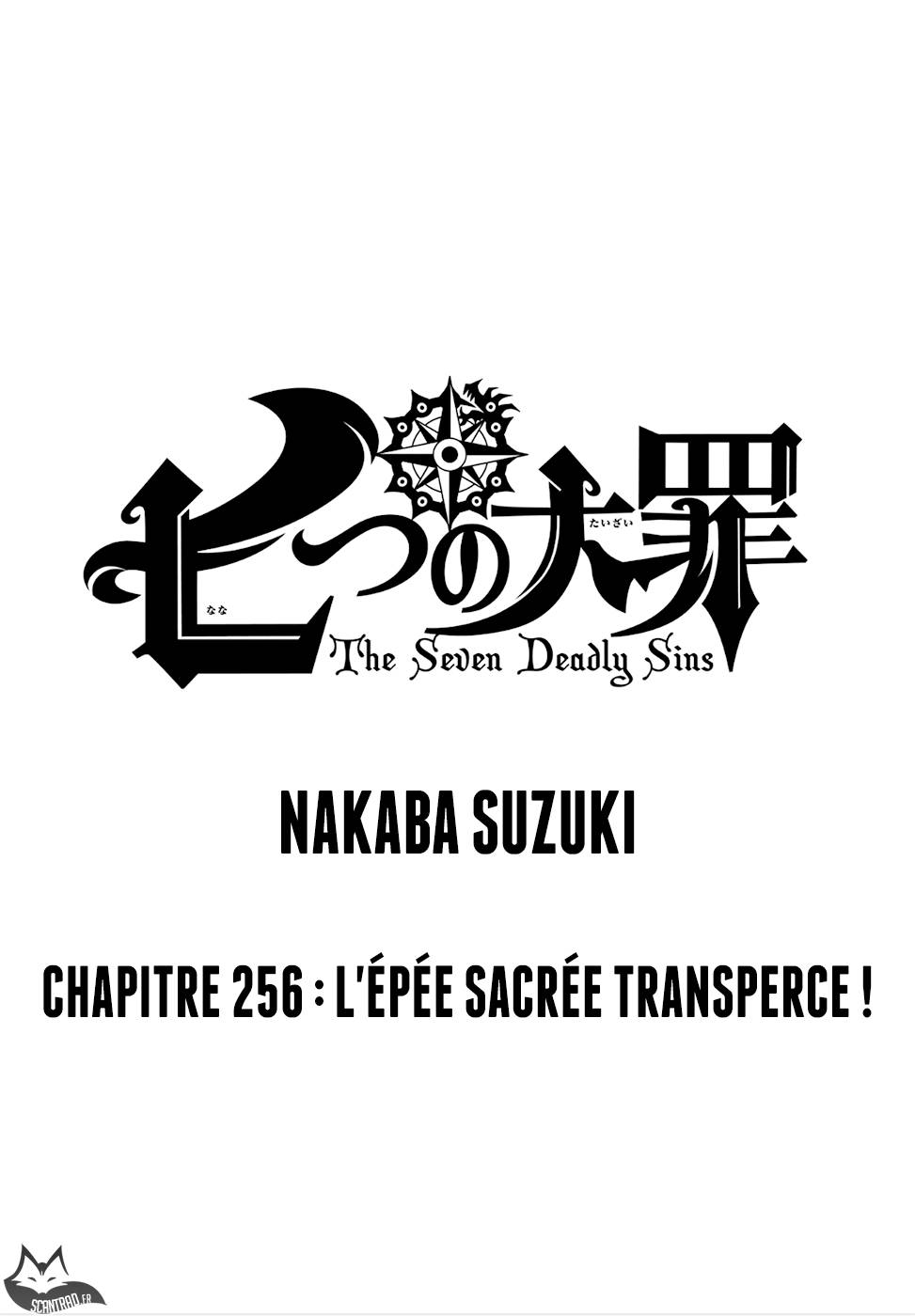 Lecture en ligne The Seven Deadly Sins 256 page 1
