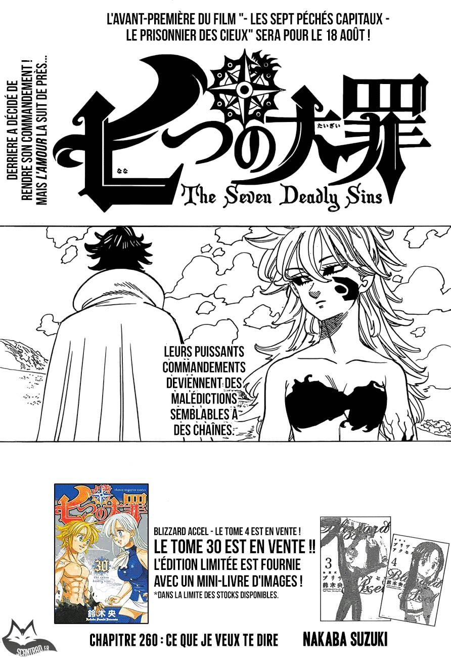Lecture en ligne The Seven Deadly Sins 260 page 1