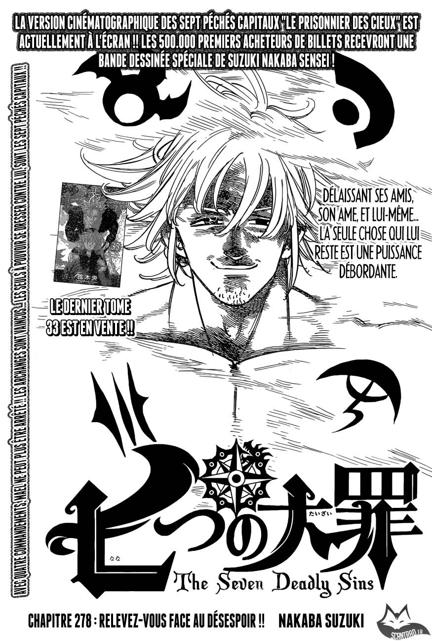 Lecture en ligne The Seven Deadly Sins 278 page 1