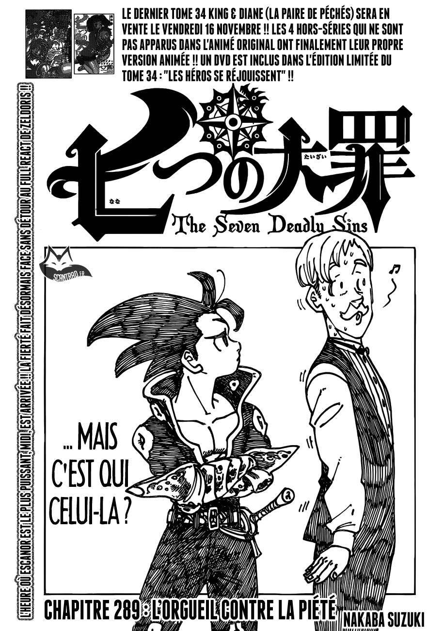 Lecture en ligne The Seven Deadly Sins 289 page 1