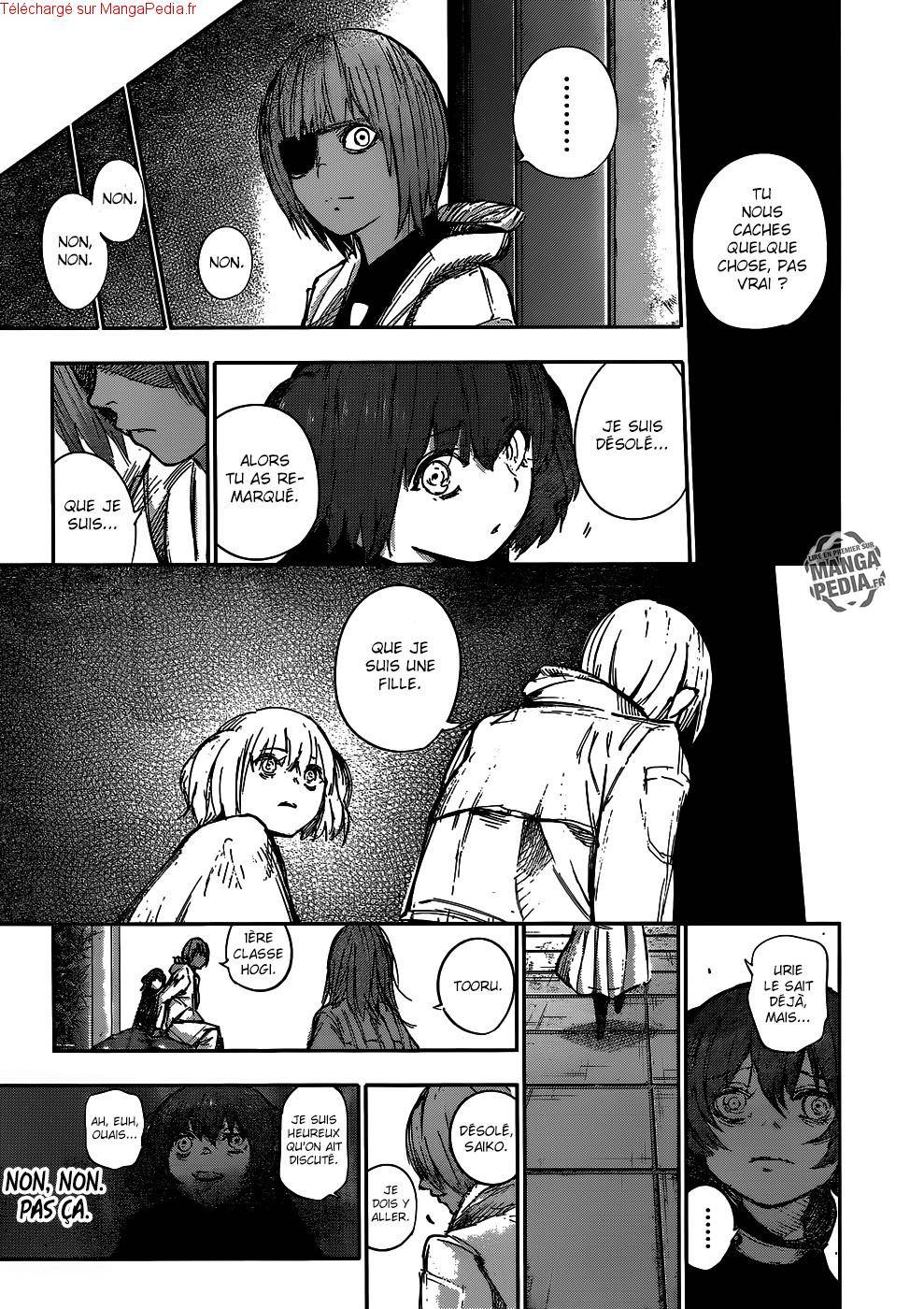 Lecture en ligne Tokyo Ghoul Re 100 page 17